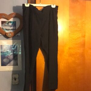 Black High-Waisted Pants